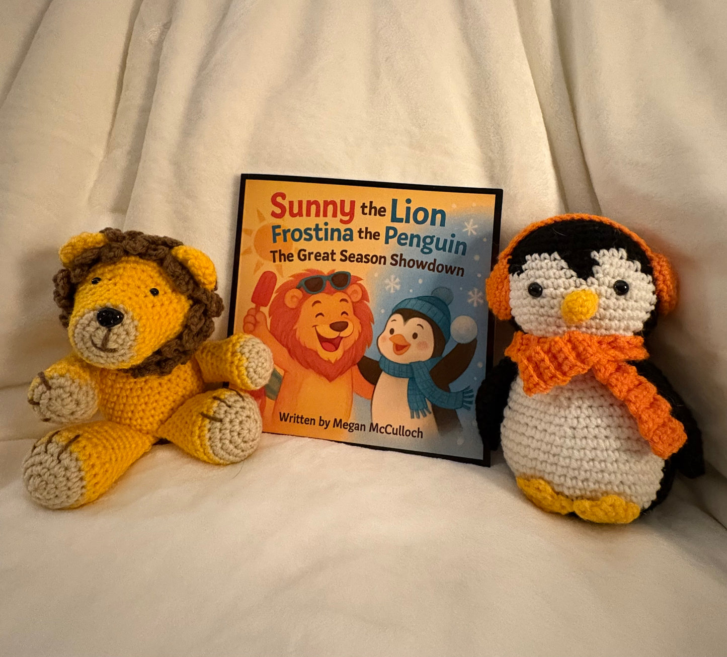 Sunny the Lion & Frostina the Penguin Stuffed animals