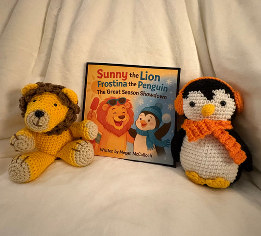 Sunny the Lion & Frostina the Penguin Stuffed animals